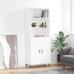 vidaXL Dulap înalt, alb, 69, 5x34x180 cm, lemn compozit GartenMobel Dekor (3189269) Comoda