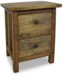 vidaXL Noptiera, lemn masiv reciclat, 40x30x51 cm GartenMobel Dekor (244487)