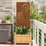 vidaXL Panou Decorativ de Gradina Ruginit 50 x 140 cm GartenMobel Dekor (876286)