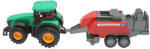  Tractor de jucarie verde cu remorca pentru copii 3+ ani, 30, 4 x 8, 5 x 8, 3 cm (DISLW89G)