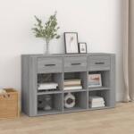 vidaXL Servanta, gri sonoma, 100x30x59, 5 cm, lemn compozit GartenMobel Dekor (821010) Comoda