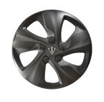  Set 4 capace roti Evo 15 inch, negru mat, pentru jante din otel (290923-33)