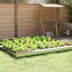 vidaXL Gard pentru melci 16 pcs Argintiu 100 x 3, 5 x 25 cm GartenMobel Dekor (874863)