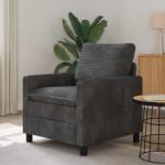 vidaXL Canapea Gri închis 76 x 81 x 87, 5 cm Poliester GartenMobel Dekor (42028783) Canapea