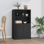 vidaXL Dulap înalt, negru, 60x35, 5x103, 5 cm, lemn prelucrat GartenMobel Dekor (816313) Comoda