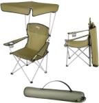 Nils Camp Scaun camping pliabil cu parasolar si suport pahar Nils NC3087 (15-03-282)
