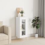 vidaXL Servanta, alb, 34, 5x34x90 cm, lemn compozit GartenMobel Dekor (828780) Comoda