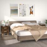 vidaXL Noptiere, 2 buc. , stejar maro, 40x35x47, 5 cm GartenMobel Dekor (817290)