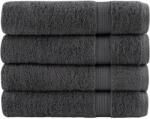 vidaXL Prosoape de maini SOLUND 4 buc. antracit 50x100 cm 600 gsm GartenMobel Dekor (137157) Prosop