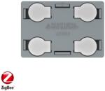 LIVOLO Modul intrerupator cvadruplu cu touch Livolo, protocol ZigBee, standard Italian SmartElectro IntelligentHouse (C9-VL-FC4Z-3G)