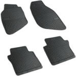 RapidAuto Set covorase auto cauciuc Honda City 4 si Jazz 2, negre, 4 piese (D0838)