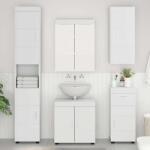 vidaXL Set de mobilier pentru baie TULUM 5 pcs Alb 60 x 34 x 63 cm GartenMobel Dekor (3398054)