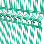 Thor Panou bordurat zincat pentru gard 2500x1830 mm verde RAL6005 (DISDM90)