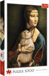 Trefl Puzzle 1000 piese Trefl Doamna cu Pisica, multicolor, 8+ ani (10663) Puzzle