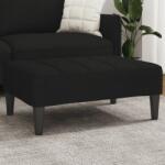 vidaXL Taburet, negru, 77x55x31 cm, material textil GartenMobel Dekor (4007382)