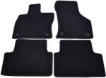  Covorase mocheta dedicate pentru Skoda Octavia 3, negre, set 4 piese (840129BLACK)