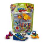 Mattel Set SuperZings Seria 3 cu 5 figurine, Super Slider si rampa (SZ3004) Figurina