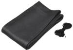 Automax Husa pentru volan din piele neagra cu snur, 44-46 cm, Automax (5127)