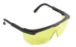 Strend Pro Ochelari de protectie Safetyco B507 galbeni, ajustabili, lentile policarbonat (313237)