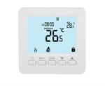 Techstar Termostat Techstar® TH-06, Ecran Digital, Incastrabil, 16A, 3500W, Alimentare 220V, Senzor Pardoseala, Alb (SKU2240)