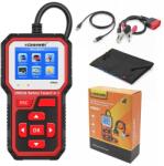 Konnwei Diagnoza si Tester Baterie Auto 2in1 Konnwei KW681, 6V si 12V, Testare Tensiune, Pornire la Rece, Rezistenta, Stadiu Incarcare, ACID/AGM/EGL/EFB, Compatibil Android si iOS (SKU2553)