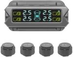 Techstar Sistem TPMS de Monitorizare a Presiunii in Anvelope Techstar®, Incarcare Solara, 4 Senzori Externi, Afisaj LCD (SKU2776)