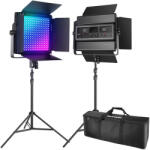 Neewer 2 db NEEWER RGB1200 60 W V4 LED-lámpa szett (10104230)