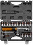 NEO TOOLS Cheie dinamometrica reversibila 1/4", 5-25Nm cu set biti NEO TOOLS 08-821 HardWork ToolsRange (08-821)