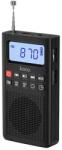 HOCO HI51 bluetooth hordozható hangszóró v5.3 LCD kijelző FEKETE (HI51)