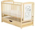 BabyNeeds Timmi 120x60 natur + sertar