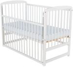 BabyNeeds Ola 120x60 alb + laterala culisanta
