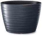  Ovális kaspó alacsony antracit (DBMZE600/S433) (DBMZE600-S433)