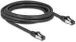 Delock RJ45 мрежов кабел Cat. 8.1 S/FTP 3 m черен