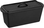 Navaris Tava copt paine Navaris, 34 cm, fonta, cu capac, pentru paine traditionala, 52635.01 (4063004189719)