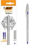 BIC Pix Cristal Renew Albastru Corp Metal 1pix +2 Rezerve Bic (3086123640139)