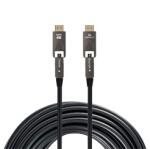 Gembird aktív optikai (AOC) HDMI kábel (apa-apa) 30 m (v2.0, 4k 60Hz) (CCAP-HDMIDD-AOC-30M) (CCAP-HDMIDD-AOC-30M)