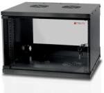 TECHLY I-CASE EL-1006B32 6U Стенен шкаф 60/32 еко черен (I-CASE EL-1006B32)