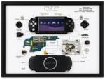 GRID Sony PSP 3000 Szétszerelt Konzol Display Keret Ajándéktárgyak