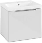 Villeroy & Boch Architectura - Dulap cu lavoar, 55x47x42 cm, 1 sertar, CeramicPlus, alb 4A8760R1SVS (4A8760R1SVS)