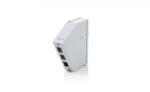 DIGITUS DN-96893 Împărțitor de fibră optică unghiular pentru șină DIN, 6 SC DX/LC Quad, gri (DN-96893)