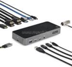 StarTech USB-C Triple Monitor Docking Station - HDMI/DP Triple 4k USB-C Dock - 5x USB Hub - GbE - 100W PD - Universal Multi Monitor Docking Station - Thunderbolt 3/4 Compatible (116E-USBC-DOCK) (116E-USBC-DOCK