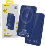Blavec Power Bank 5000mAh BJ-04 Ultra Slim 7, 8mm - Type C - 22, 5W mágneses Magsafe 3 az 1-ben (PBBJ04-MC5N) sötétkék üveg - smartdiszkont
