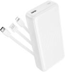 BOROFONE Power Bank 20000mAh BJ79A Clever - USB - with Type C and Lightning cables white