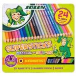 Jolly Superstick Kinderfest Metallic Mix 24 darabos színesceruza készlet (3000-0449) (3000-0449)