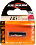 ANSMANN A27/LR27 12V alkáli elem (1516-0001)