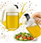Bimberek 2 db-os Oliviere készlet, üveg, 300 ml, olajhoz és ecethez, Bimberek, ergonomikus, átlátszó (ZES001961)
