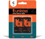 Uniross C/baby/R14 1, 5V szén-cink elem 2db/bliszter (UEDC2)
