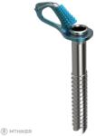 BLUE ICE Aero jégcsavar, 16 cm, kék, kiállítási darab