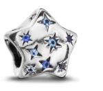 PANDORA 792974C01 Kék köves csillag charm (Ag 925/1000, 2 g)