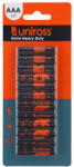 Uniross R03/AAA/mikro, 1, 5V szén-cink elem 12db/csomag (UEDAAA12)